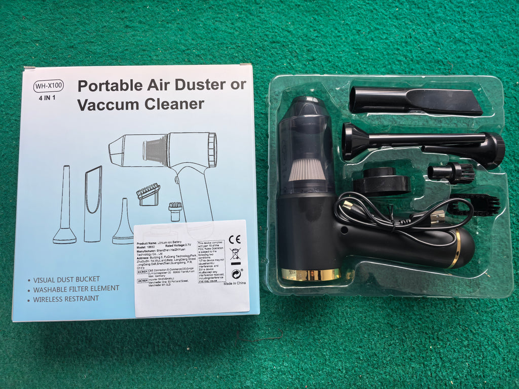 Mini Wireless Vacuum Cleaner – Premium Home & Car Cleaning